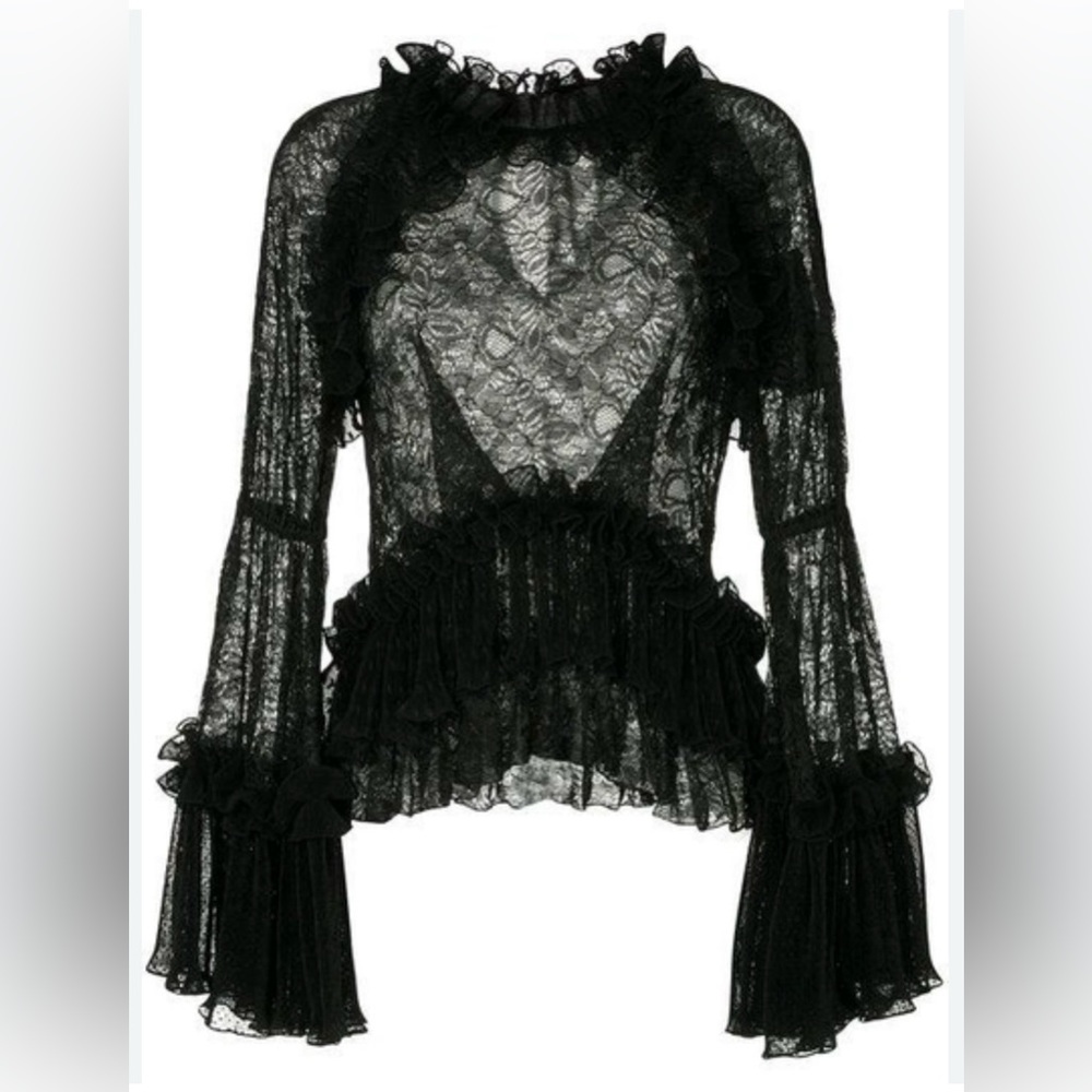 Romance was born hocus pocus lace blouse - Picture 4 of 12